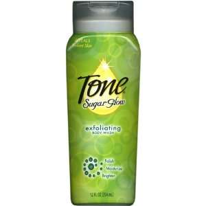  Tone Sugar Glow Exfoliating Body Wash 12 oz Beauty