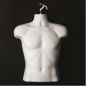  Male Torso Body Mannequin Form (Waist Long)   Great For 