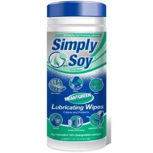   Green Simply Soy Lubricating Wipes Canister   BET 0020