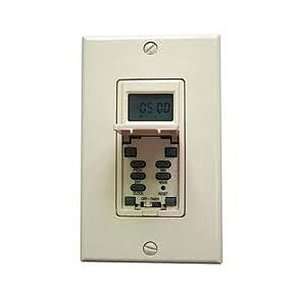  Tork SS720AA 7 Day Programmable 15 Amp In Wall Digital Timer 