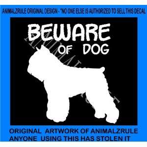  BOUVIER DES FLANDRES VINYL DECAL 