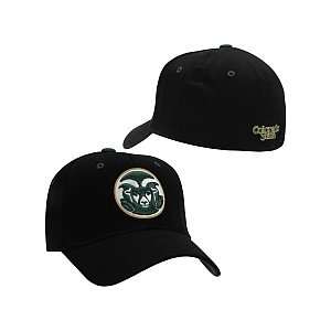  Top Of The World Colorado State Rams Black 1 Fit Stretch 