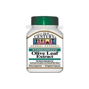  Olive Leaf Extract 60 Vegetarian Capsules, 21st Century 