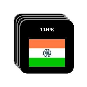  India   TOPE Set of 4 Mini Mousepad Coasters Everything 