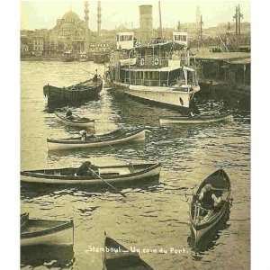    Istanbul Greeting Card  Istanbul Liman 1925