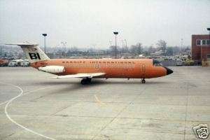 Braniff BAC 111 N1544 1970 Airline photo pc size 4x6  