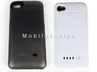 External Backup Battery Charger Case for Apple iPhone 4  