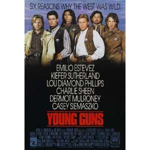Young Guns   Movie Poster   27 x 40 