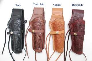 Hand Tooled Western Leather Holster right Left Handed  