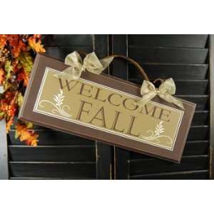  Wholesale Wood Sign W/metal Handle (Welcome Fall) Only $9 