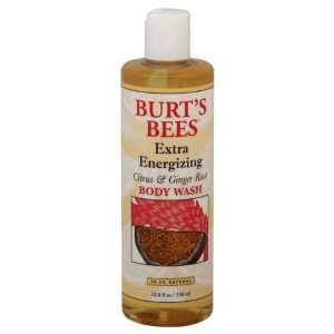 Burts Bees Citrus & Ginger Root Body Wash, Extra Energizing, Pack of 