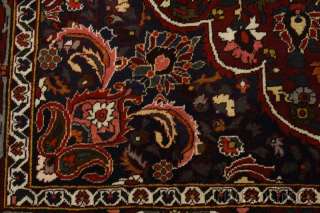   BURGUNDY 7X10 BAKHTIARI PERSIAN ORIENTAL AREA RUG WOOL CARPET  