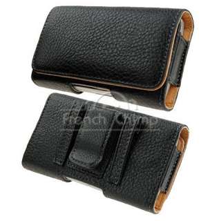 Real Leather Horizontal Holster Case for iPhone 3G s 4  