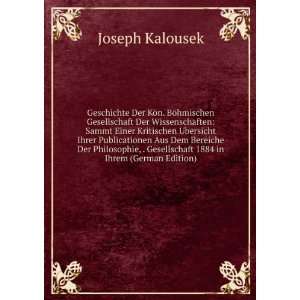   Bereiche Der Philosophie, . Gesellschaft 1884 in Ihrem (German Edition