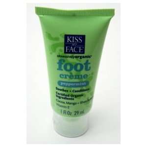  Kiss My Face Foot Crème   Peppermint (case of 12) Health 