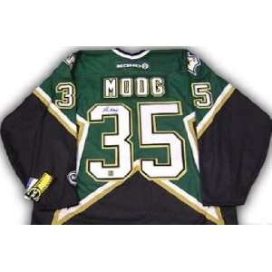   Andy Moog autographed Hockey Jersey (Dallas Stars)