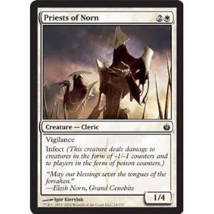    the Gathering   Priests of Norn   Mirrodin Besieged Toys & Games