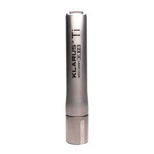   Lumen Titanium LED Flashlight   Uses 1 AAA Battery