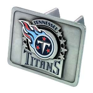  Tennessee Titans NFL Pewter Trailer Hitch Cover Sports 