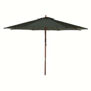 Ft. Octagonal Green Patio Market Umbrella   Double Pulley System NEW 