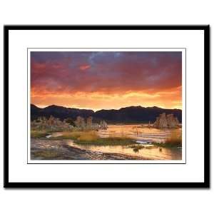  Mono Lake Yosemite Framed Print Fiery Sunset Kitchen 