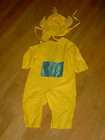 Teletubbies yellow la la Laa Laa dress up costume size 1 2 toddler