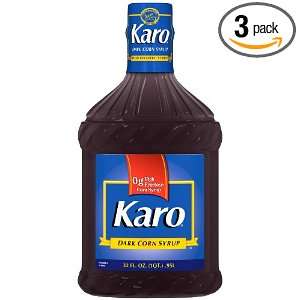 Karo Dark Corn Syrup, 32 Ounce (Pack of Grocery & Gourmet Food