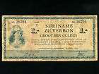 SurinameP 105​, Gulden/Zilverb​on,1942 * Dutch Rule *