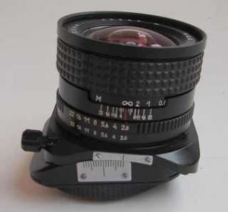 MC 2.8/20mm TILT/SHIFT lens Micro 4/3 Olympus PEN and Panasonic LUMIX 