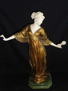 1920s ORIGINAL ART DECO FRENCH BRONZE SIGNED BY PAUL PHILIPPE  