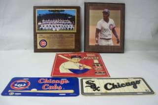 BK Lot of Baseball Memorabilia Cubs, White Sox  