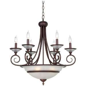  Bexhill Collection Burnished Bronze Chandelier