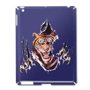  iPad 2 Case Royal Blue of Tiger Rip Out 