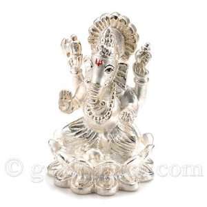  Silver Lord Ganesh Statue