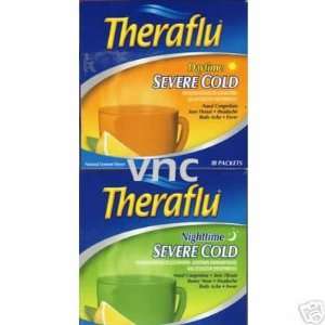  Theraflu Daytime Nighttime Cold Combo   Total 20 Packects 