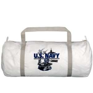  Gym Bag US Navy with Aircraft Carrier Planes Submarine and 