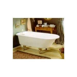   Iron Bath with Faucet Holes on Tub Wall 2092W AB