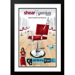 Shear Genius (TV) 20x26 Framed and Double Matted TV Poster   Style D 