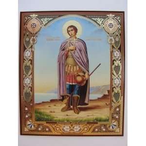  Saint DEMETRIUS OF THESSALONIKI Christian Icon Prayer 