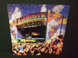 WOODSTOCK 1999 CENTRURY SHOW PROMO ALBUM POSTER FLAT  