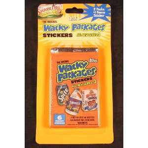  Topps Wacky Packages Series 3 Blister Pack with Bonus 