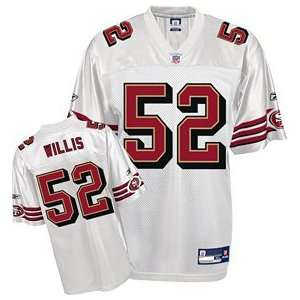   NFL Patrick Willis 49ers Jersey Size 50 White