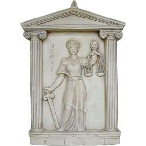  Themis relief, Greek Goddess of Justice   G 037S 