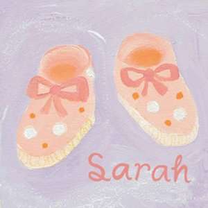  Baby Booties Canvas Reproduction 