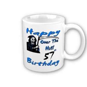  Over the Hill 57th Birthday Coffee Mug 