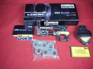 2011 LOOK KEO BLADE CARBON ROAD PEDALS CLEAT CHROMO #16  