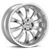 Advanti Racing A9 Costola Silver Machined w/Clearcoat