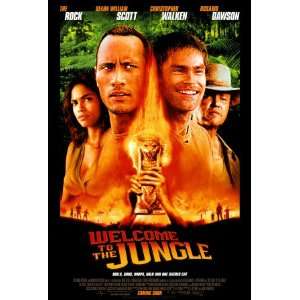 The Rundown   Intl Welcome to the Jungle Double sided Poster Print 