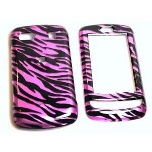  New Hot Pink with Black Zebra Stripe LG Gr500 Xenon Snap 
