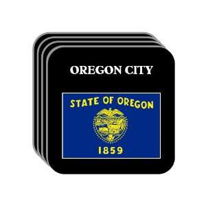  US State Flag   OREGON CITY, Oregon (OR) Set of 4 Mini 